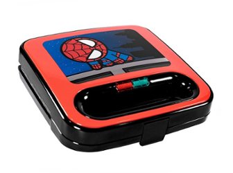 Uncanny Brands - Marvel Spider-Man Waffle Maker - Red - Front_Zoom