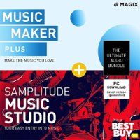 MAGIX - MUSIC MAKER Plus & Samplitude Music Studio - Windows [Digital] - Front_Zoom