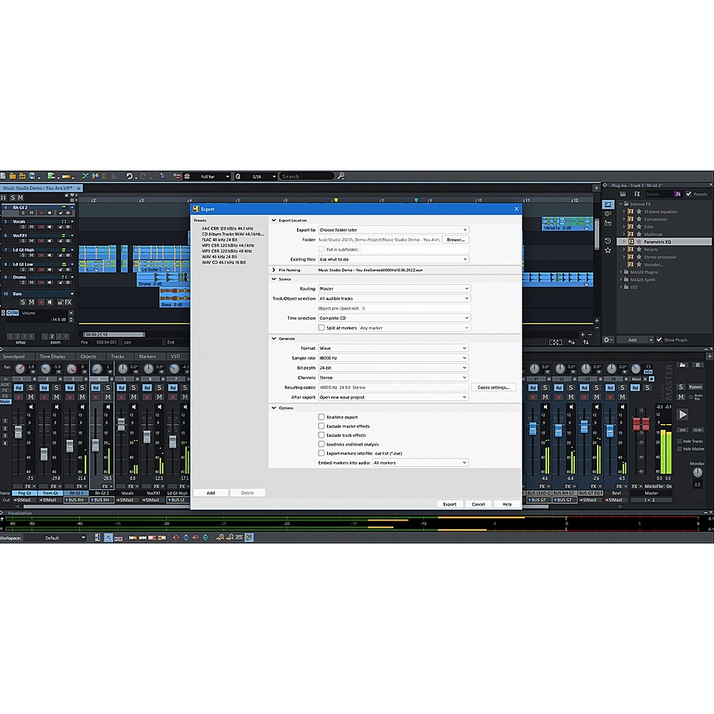 MAGIX Samplitude Music Studio 2023 for Windows