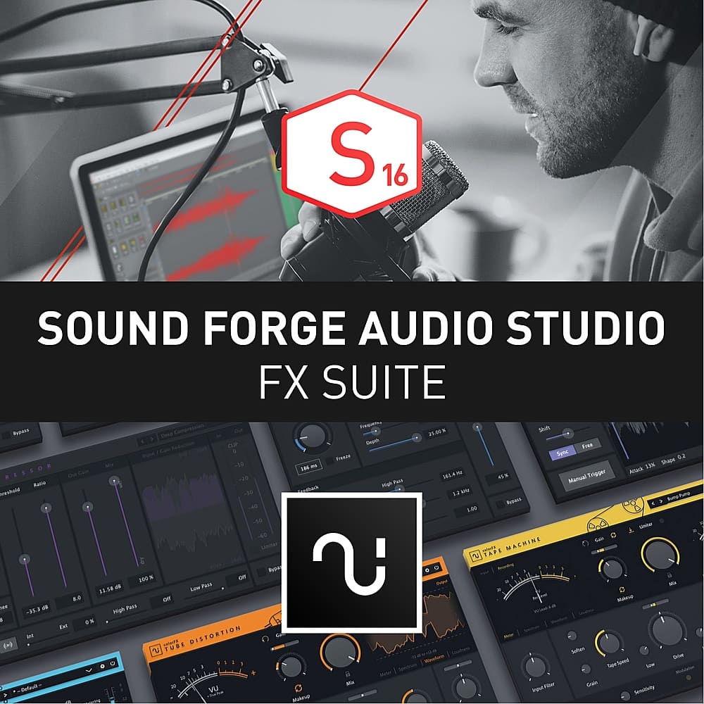 MAGIX SOUND FORGE Audio Studio FX Suite Windows [Digital] 00461 - Best Buy