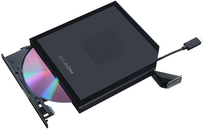ASUS ZenDrive 8x External DVD±RW/CD RW Drive Black SDRW-08V1M-UBLK ASUS ZenDrive 8x External DVD±RW/CD RW Drive Black SDRW-08V1M-UBLK