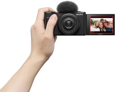 Sony ZV 1F Vlog Camera for Content Creators and Vloggers Black Sony ZV 1F Vlog Camera for Content Creators and Vloggers Black