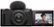 Front. Sony - ZV-1F Vlog Camera for Content Creators and Vloggers - Black.