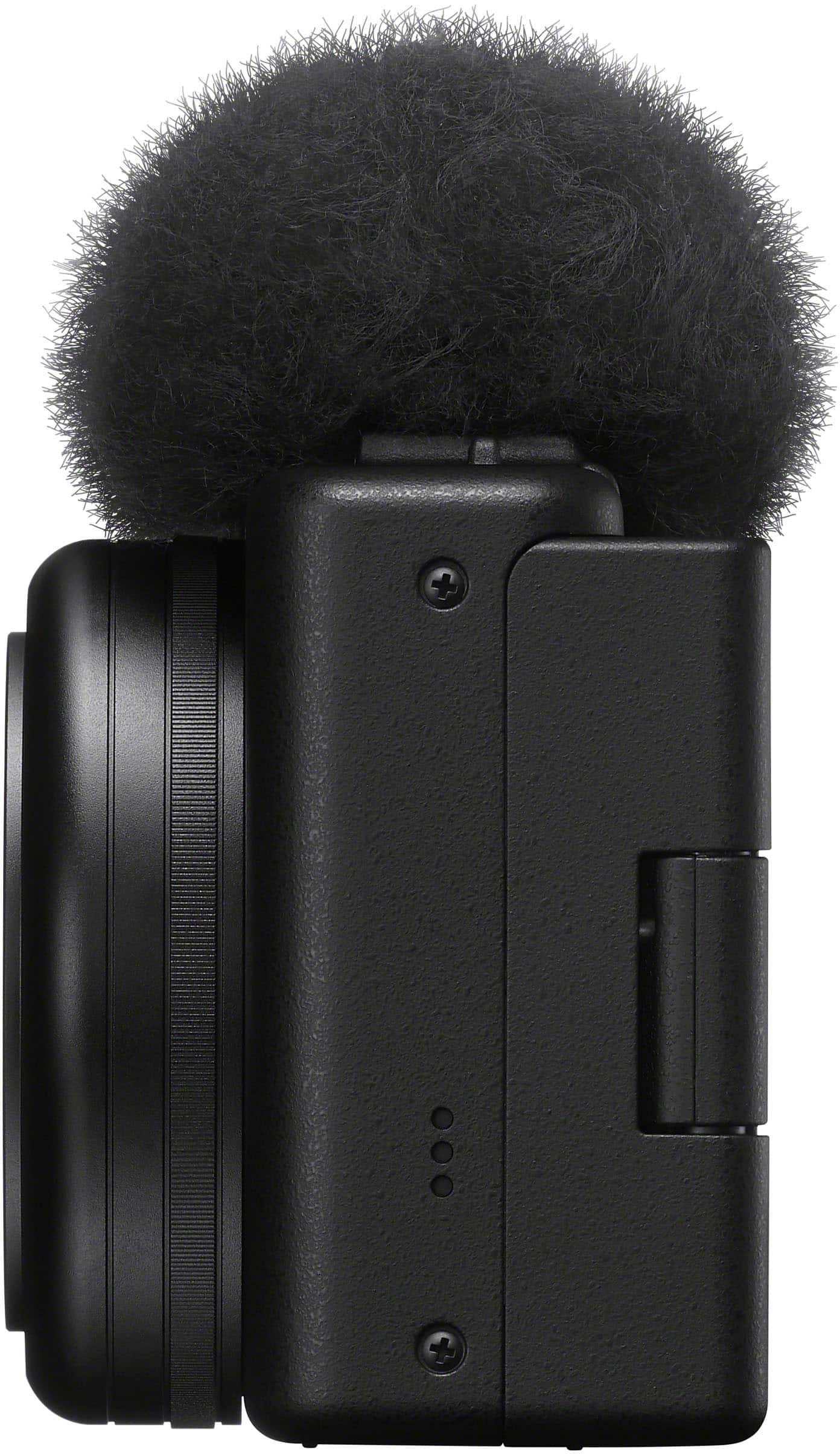 Alt View 13. Sony - ZV-1F Vlog Camera for Content Creators and Vloggers - Black.