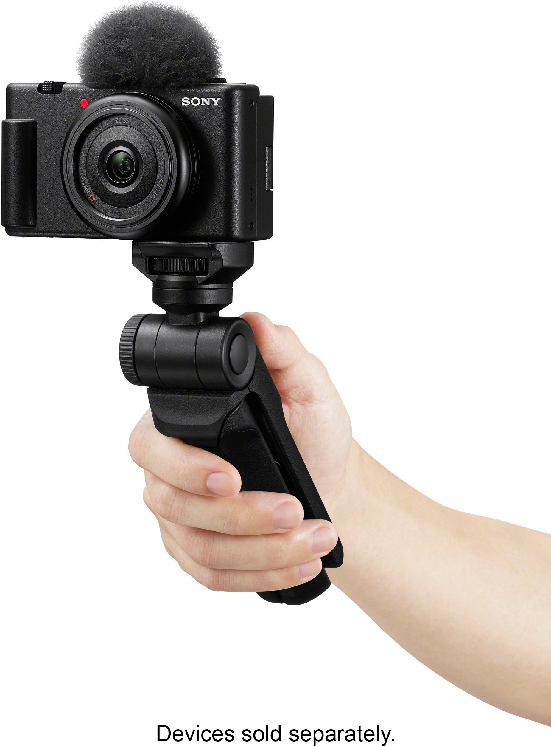 Sony ZV-1F Vlogging Camera with Vlogger Accessory Kit (Black)