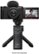 Alt View 16. Sony - ZV-1F Vlog Camera for Content Creators and Vloggers - Black.