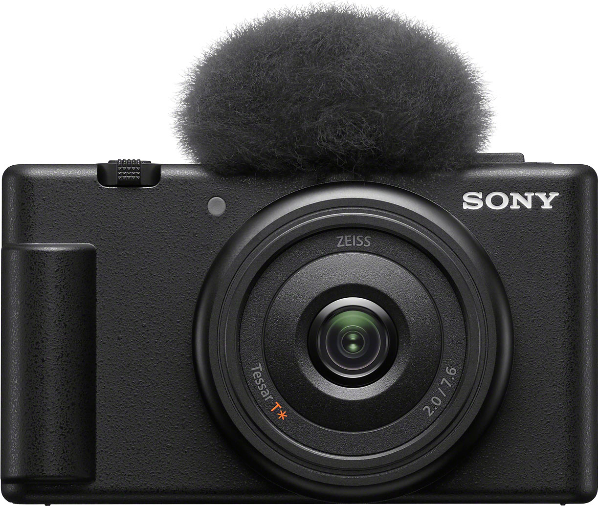Sony ZV1F Vlog Camera for Content Creators and Vloggers Black ZV1F/B
