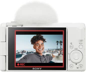 Sony ZV 1F Compact Digital Camera White ZV1F/W - Best Buy Sony ZV 1F Compact Digital Camera White ZV1F/W - Best Buy