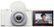 Front Zoom. Sony - ZV-1F Vlog Camera for Content Creators and Vloggers - White.