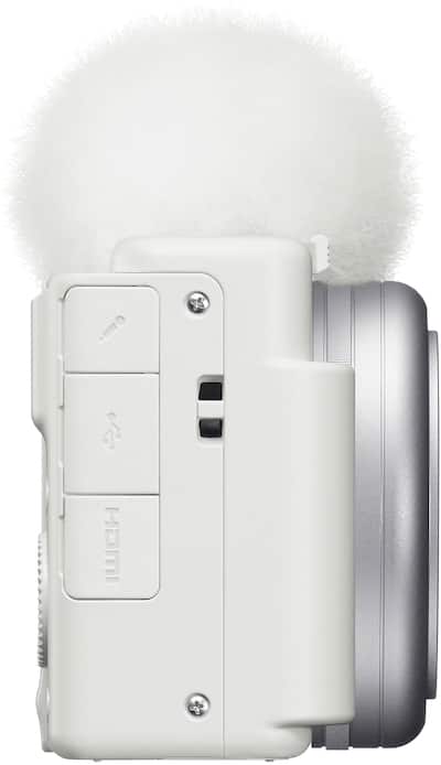 Sony ZV 1F Vlog Camera for Content Creators and Vloggers White Sony ZV 1F Vlog Camera for Content Creators and Vloggers White