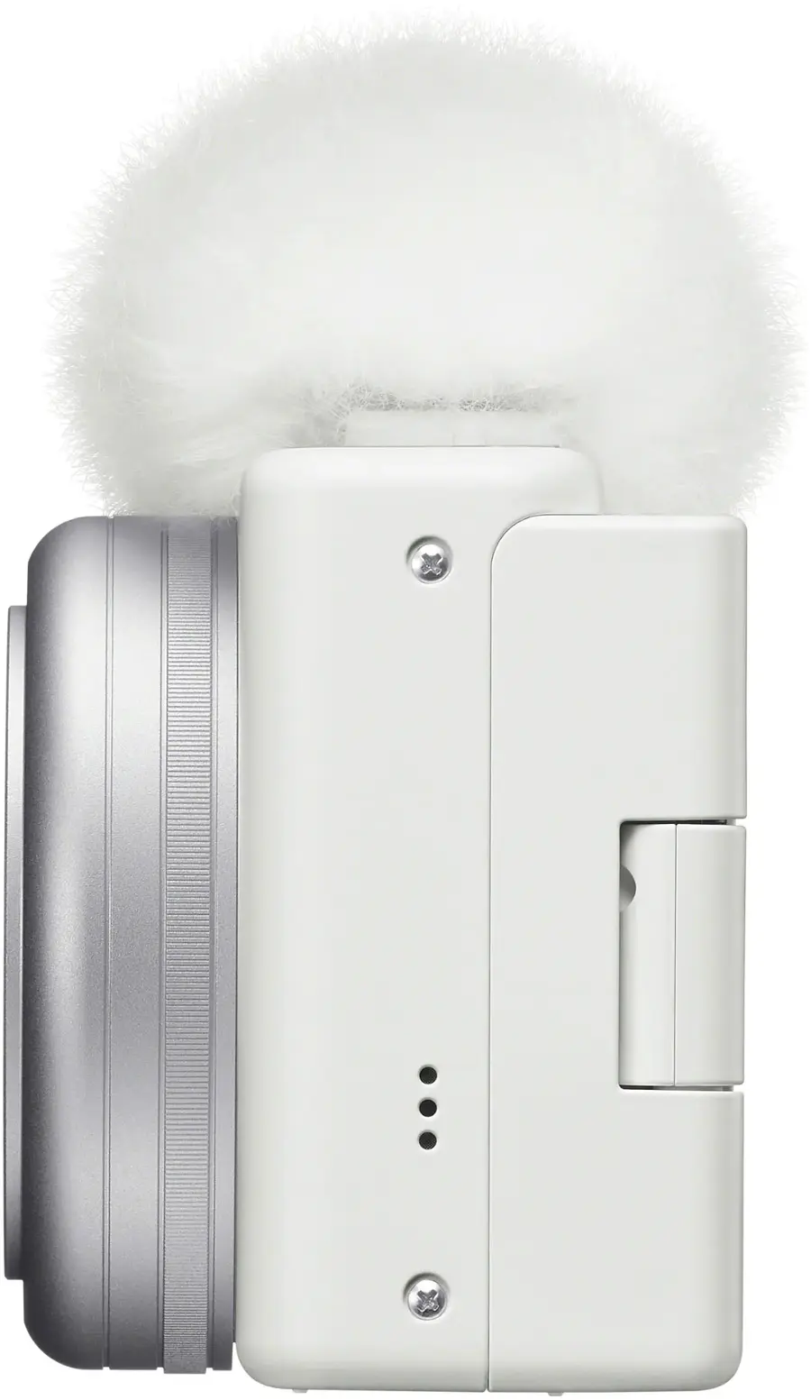 Alt View 13. Sony - ZV-1F Vlog Camera for Content Creators and Vloggers - White.