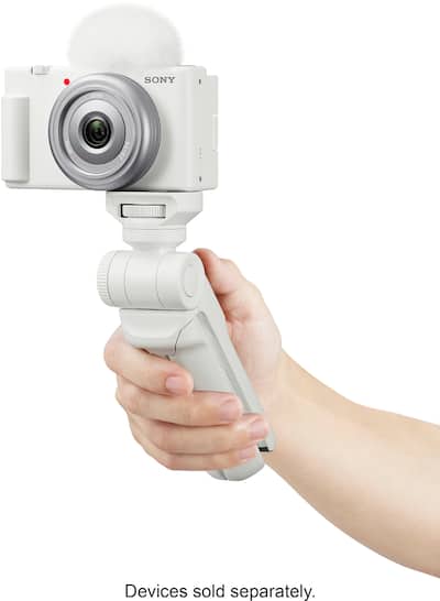 Sony ZV 1F Vlog Camera for Content Creators and Vloggers White Sony ZV 1F Vlog Camera for Content Creators and Vloggers White