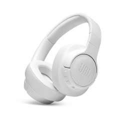 JBL - Tune 760NC Wireless Noise Cancelling Over-Ear Headphones - White - Front_Zoom