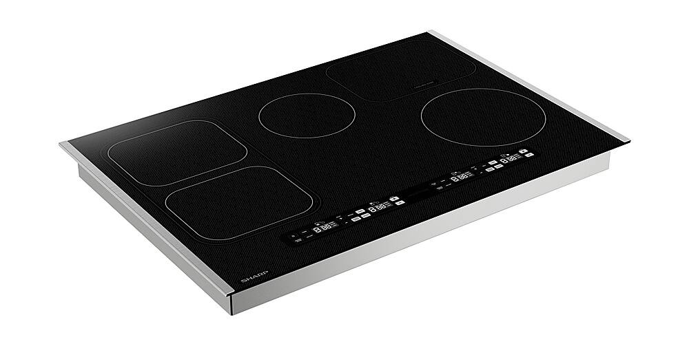 Alt View 16. Sharp - 30" Built-In Induction Cooktop Side Accessories Included - Black.