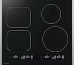 Sharp - 24" Built-In Induction Cooktop Side Accessories Included - Black