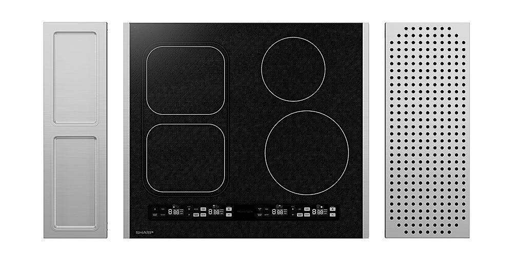 The text on the image reads: "8 8 888 8 888 8 888 888 8 SHARP." This text is grouped as follows:
"8 8 888 8 888 8 888 888 8 SHARP"
The text is a combination of numbers and the name "SHARP," which is likely a brand name for an appliance or product.