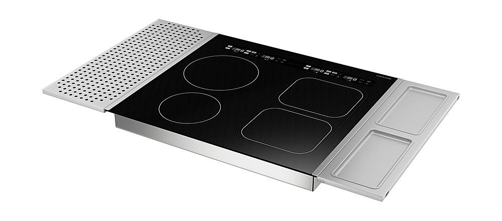 Alt View 18. Sharp - 24" Built-In Induction Cooktop Side Accessories Included - Black.