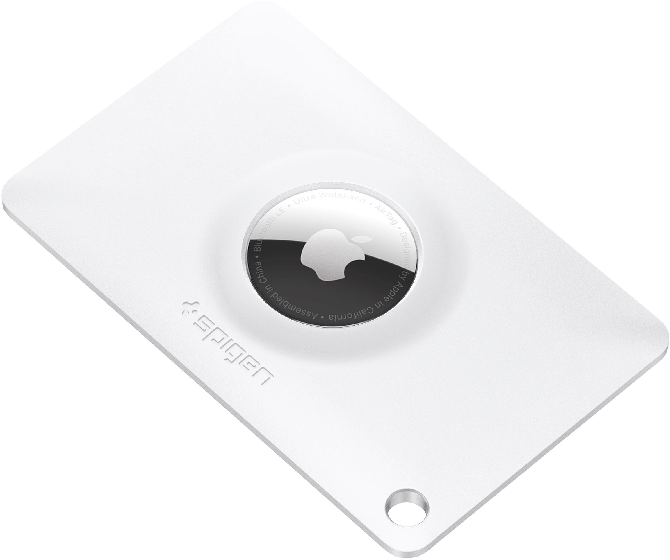 Spigen - AirFit Card Case for Apple AirTag - White