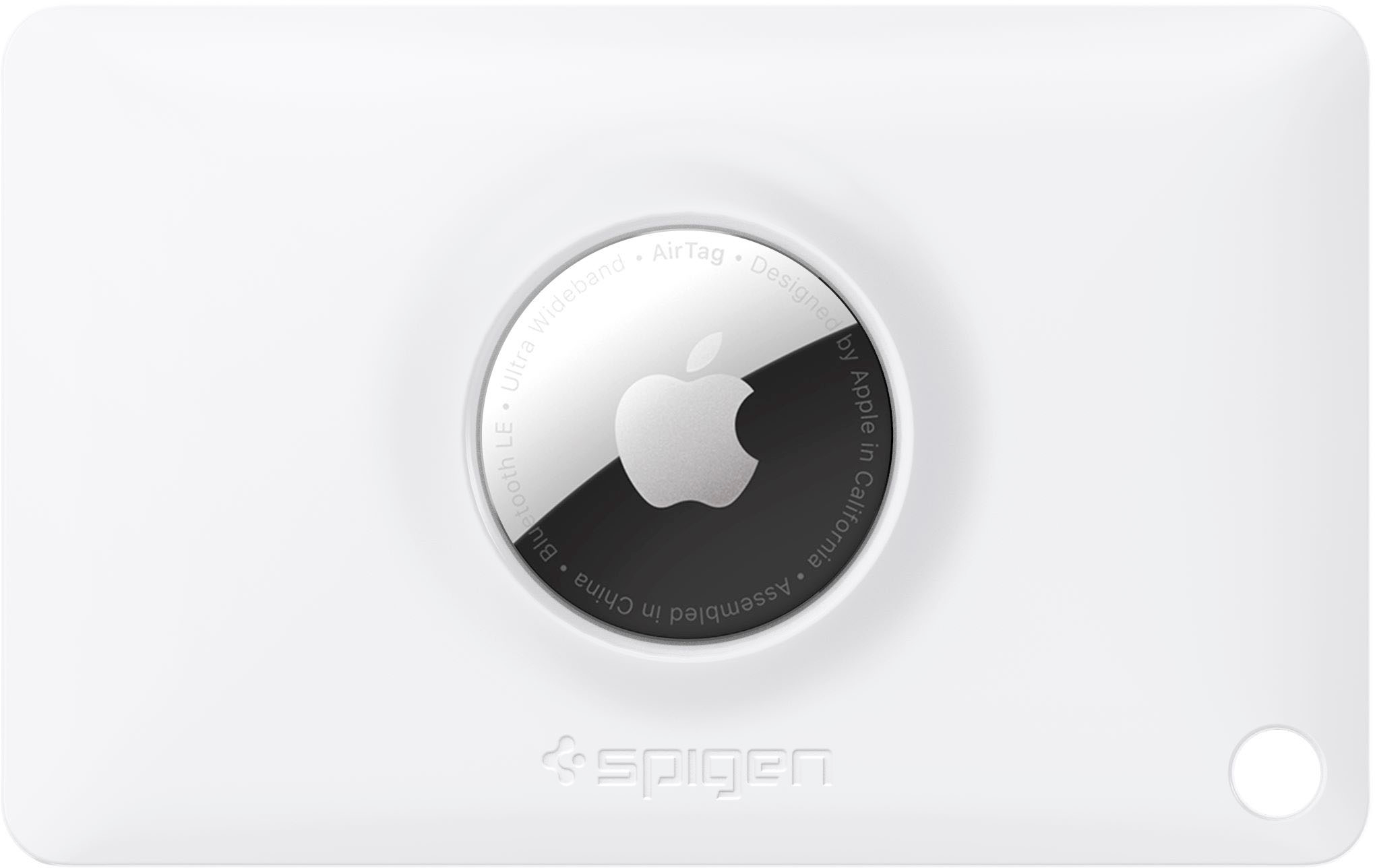 Accessoires audio SPIGEN Valentinus - Étui pour airtag - polyuréthane -  noir - pour Apple AirTag