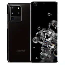 Samsung - Pre-Owned Excellent Galaxy S20 Ultra 5G 128GB (Unlocked) - Cosmic Black