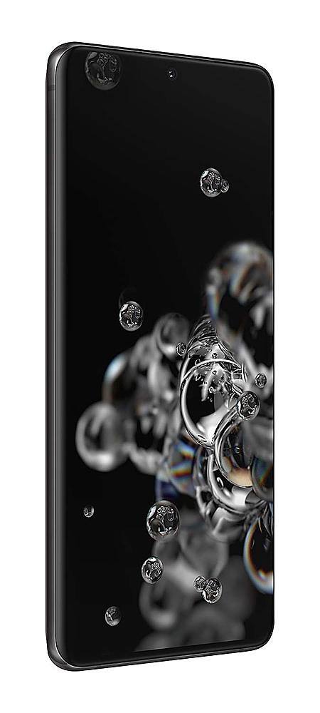 Alt View 1. Samsung - Pre-Owned Galaxy S20 Ultra 5G 128GB (Unlocked) - Cosmic Black.