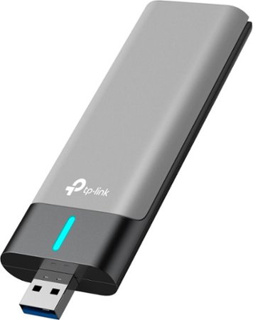 TP-Link - Archer TX20UH AX1800 Dual-Band Wi-Fi 6 USB 3.0 Adapter - Space Gray