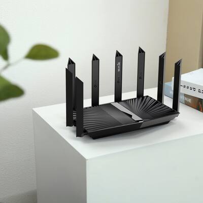 TP Link Archer AXE7800 Tri Band Wi Fi 6E Router Black Archer TP Link Archer AXE7800 Tri Band Wi Fi 6E Router Black Archer
