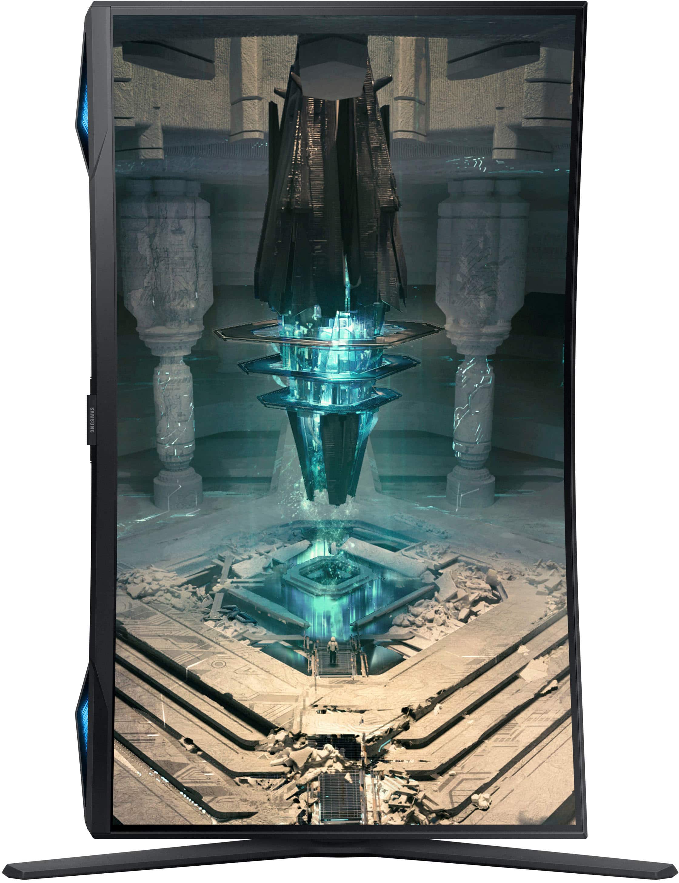 Alt View 13. Samsung - Odyssey G6 27” Curved QHD FreeSync Premium Pro Smart 240Hz 1ms Gaming Monitor with HDR600 (DisplayPort, HDMI, USB 3.0) - Black.