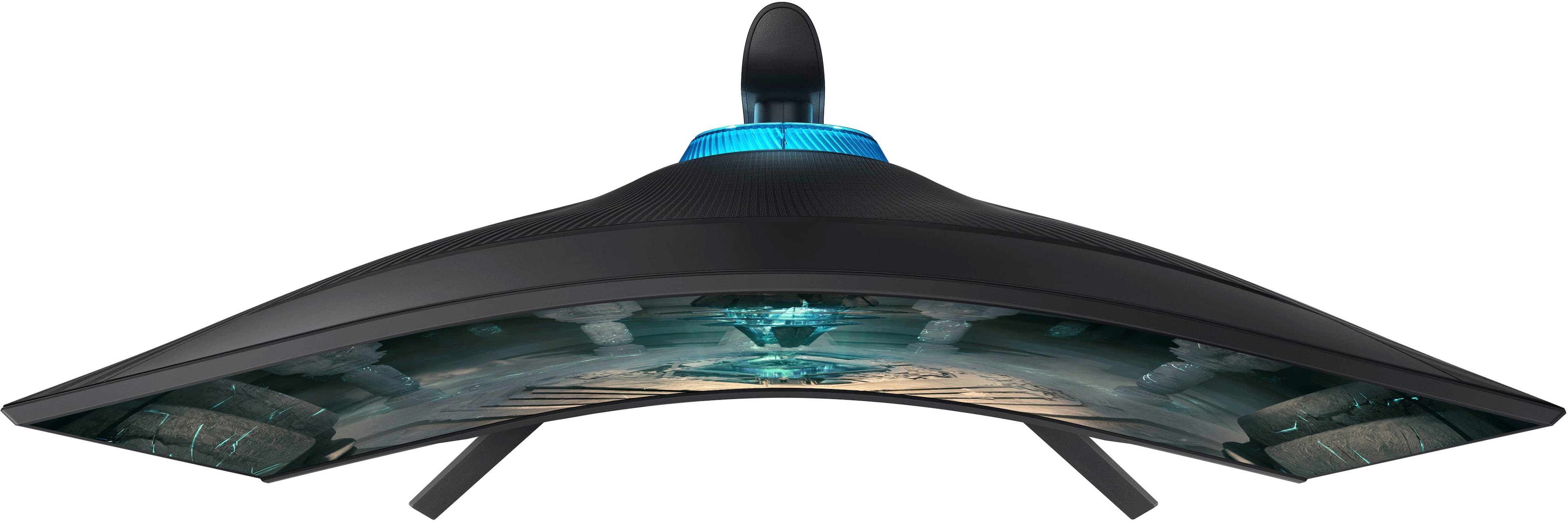 Alt View 17. Samsung - Odyssey G6 27” Curved QHD FreeSync Premium Pro Smart 240Hz 1ms Gaming Monitor with HDR600 (DisplayPort, HDMI, USB 3.0) - Black.