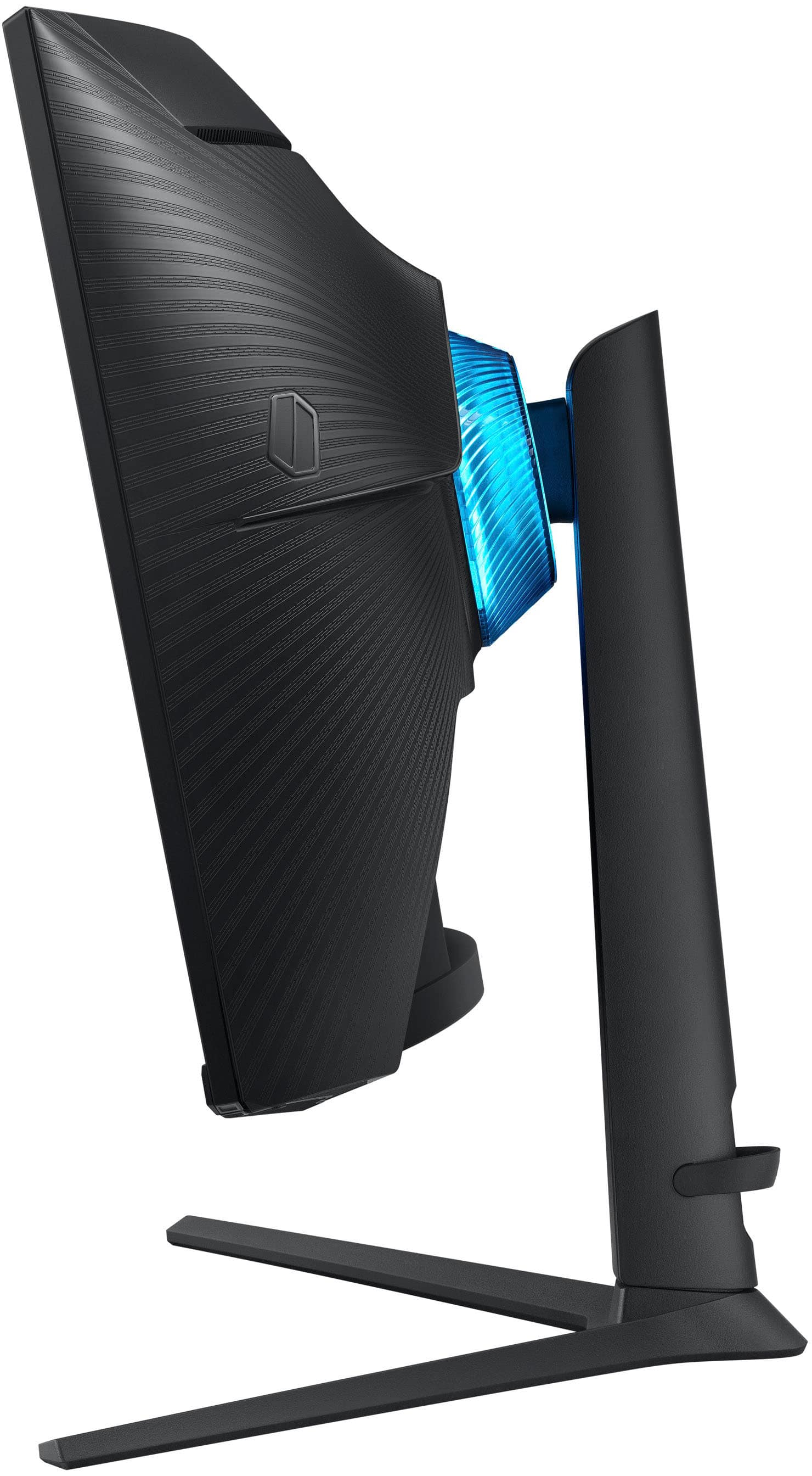 Alt View 24. Samsung - Odyssey G6 27” Curved QHD FreeSync Premium Pro Smart 240Hz 1ms Gaming Monitor with HDR600 (DisplayPort, HDMI, USB 3.0) - Black.