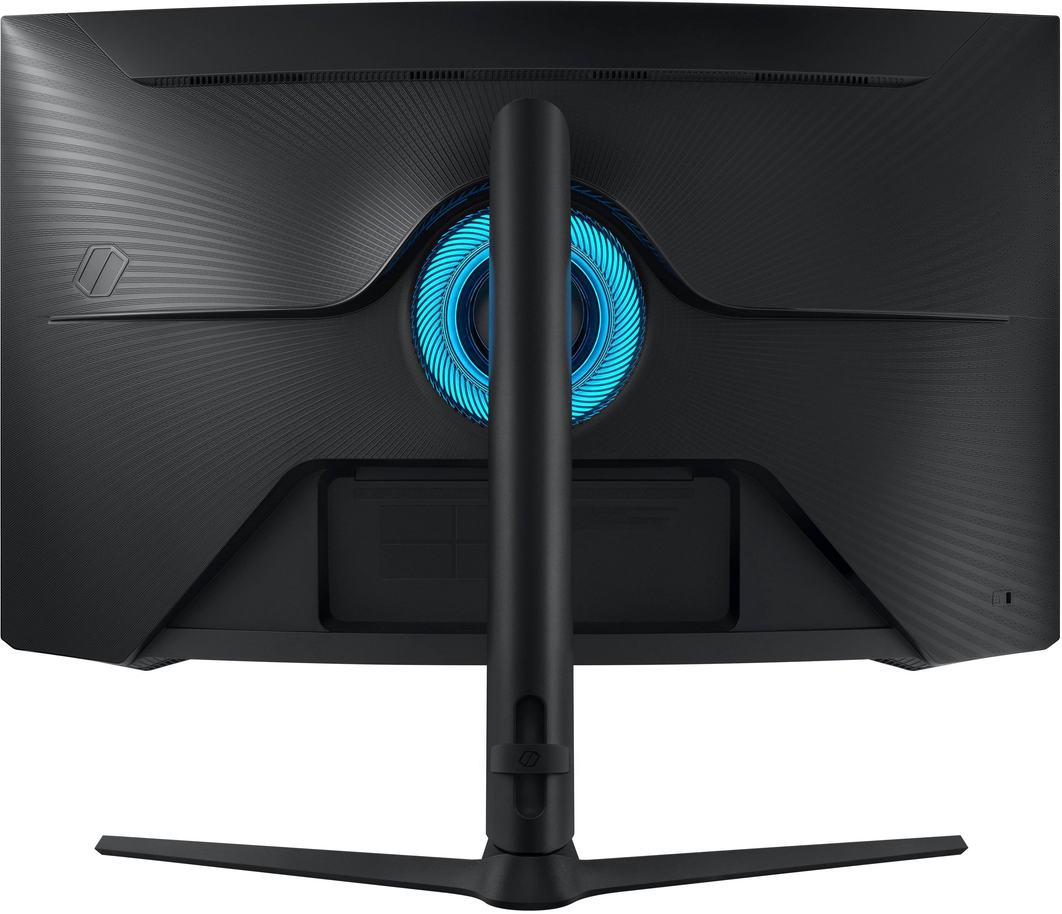Alt View 14. Samsung - Odyssey G6 32” Curved QHD FreeSync Premium Pro Smart 240Hz 1ms Gaming Monitor with HDR600 (DisplayPort, HDMI, USB 3.0) - Black.