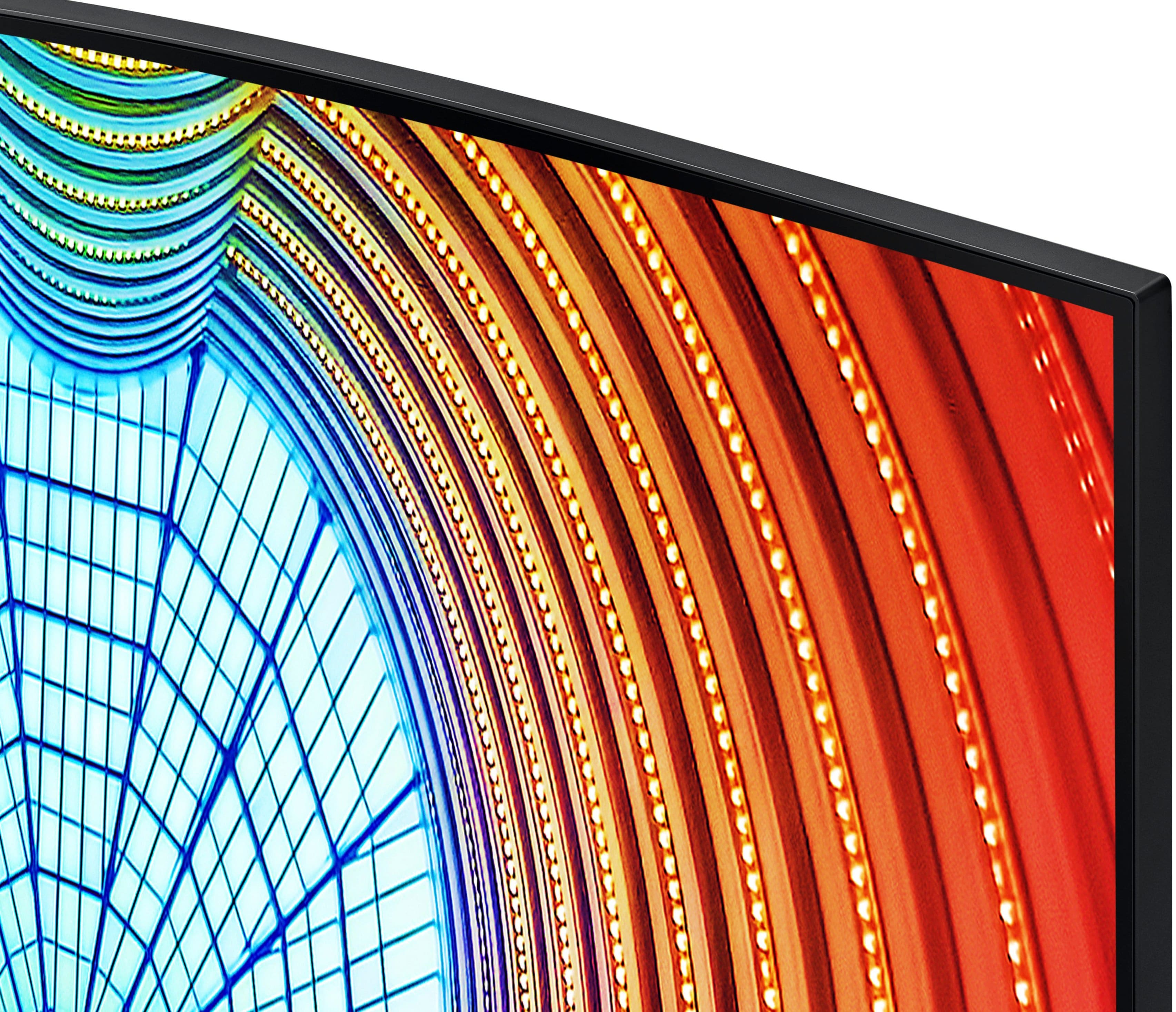 Alt View 15. Samsung - ViewFinity S6 34" Ultra Wide 1000R Curved QHD FreeSync Monitor with HDR10 (DisplayPort, HDMI, USB, USB-C) - Black.