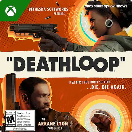 Front. Bethesda - Deathloop. - M (Mature 17+)