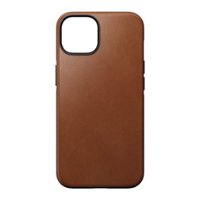 Nomad - Leather Rugged Case Apple iPhone 14 - Tan - Front_Zoom