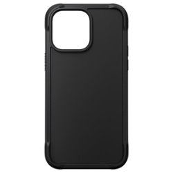 Nomad - Leather Rugged Case for Apple iPhone 14 Pro Max - Black - Front_Zoom