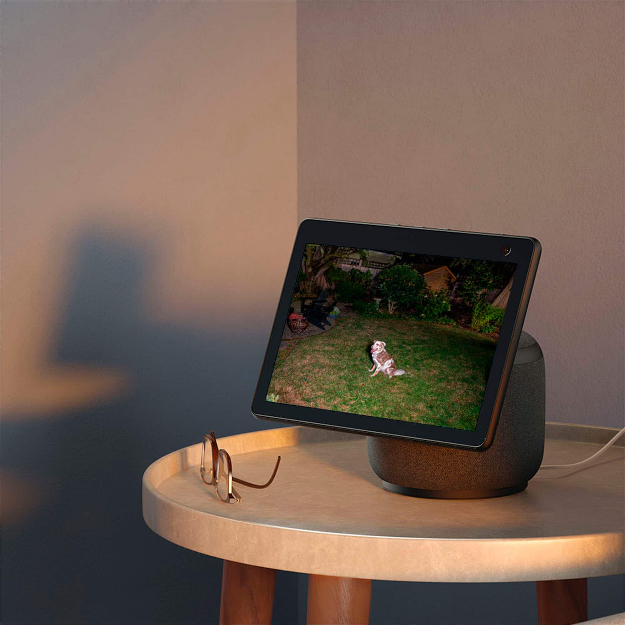 Alt View 12. Blink - Outdoor Wired 1080p Security Camera with Floodlight - White.