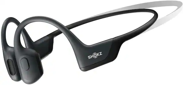 Front. Shokz - OpenRun Pro Mini Premium Bone Conduction Open-Ear Sport Headphones - Black.