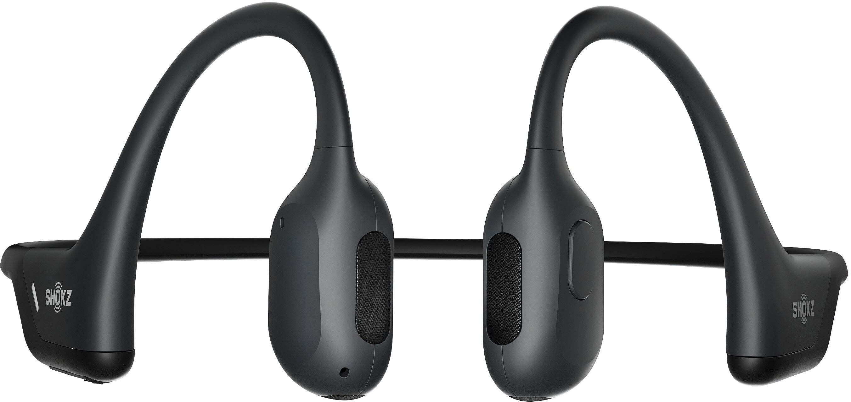 Shokz OpenRun Pro Premium Bone Conduction Open-Ear Sport Headphones Black  S810-ST-BK-US - Best Buy