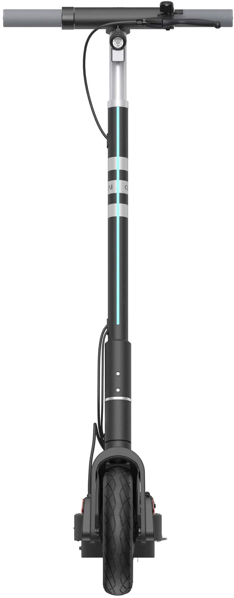 Alt View 12. OKAI - NEON Pro Foldable Electric Scooter w/ 50 Miles Max Operating Range & 20 mph Max Speed - Black.