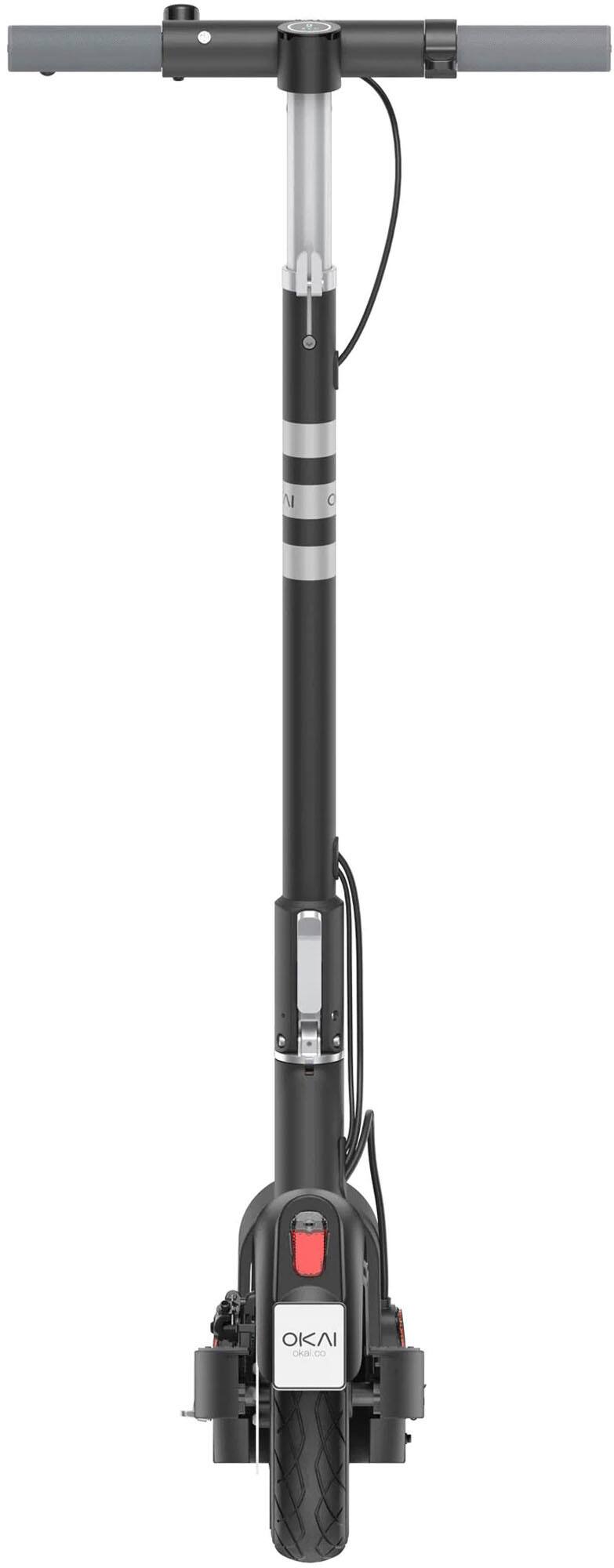 Alt View 13. OKAI - NEON Pro Foldable Electric Scooter w/ 50 Miles Max Operating Range & 20 mph Max Speed - Black.