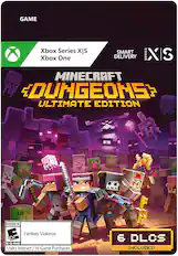 Front. Microsoft - Minecraft Dungeons.