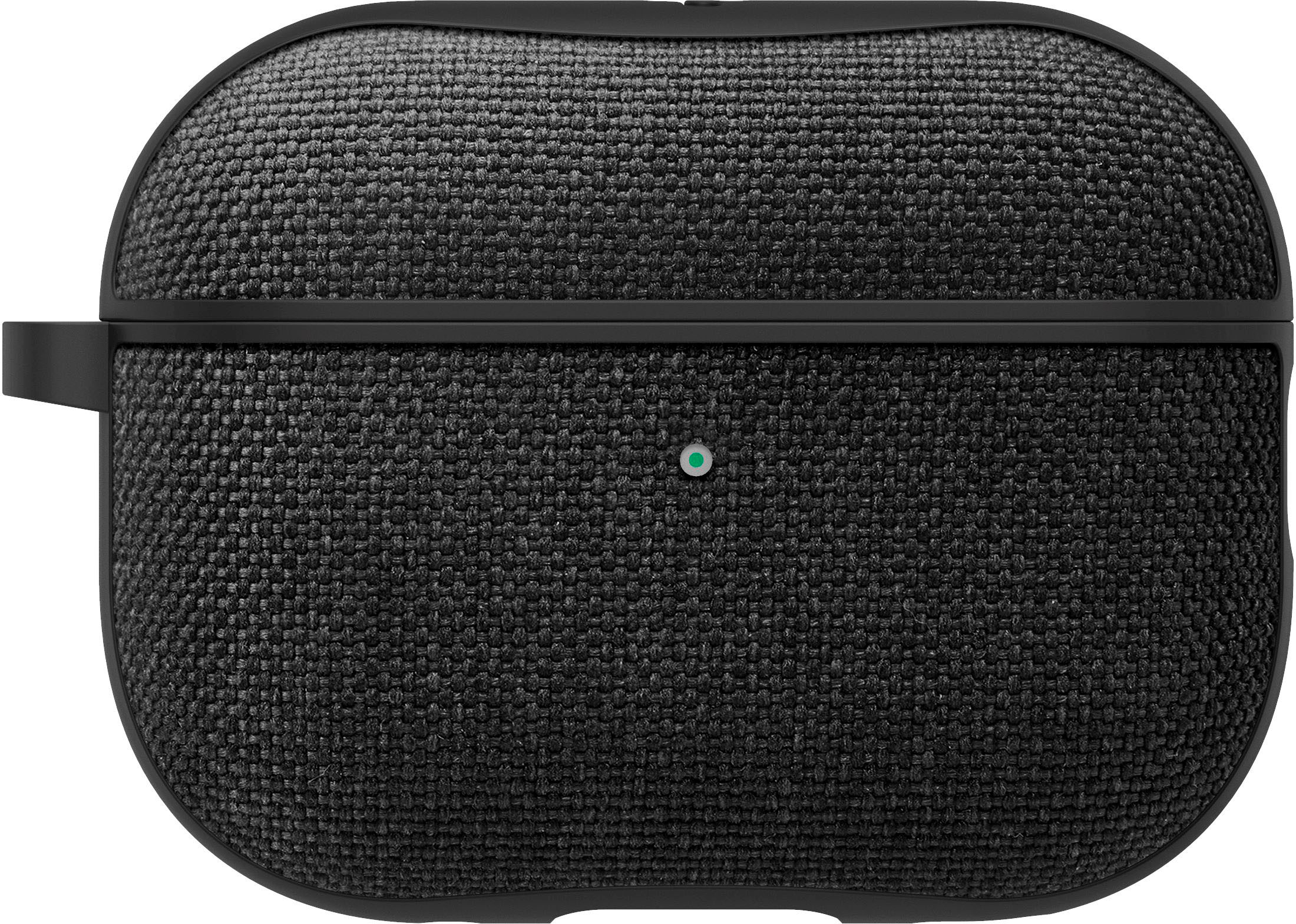  Spigen Urban Fit Designed for AirPods Pro 2nd Generation Case  2022/2023 (USB-C/Lightening Cable) Premium Fabric Airpods Pro 2 Case Cover  with Keychain - Black : Electronics