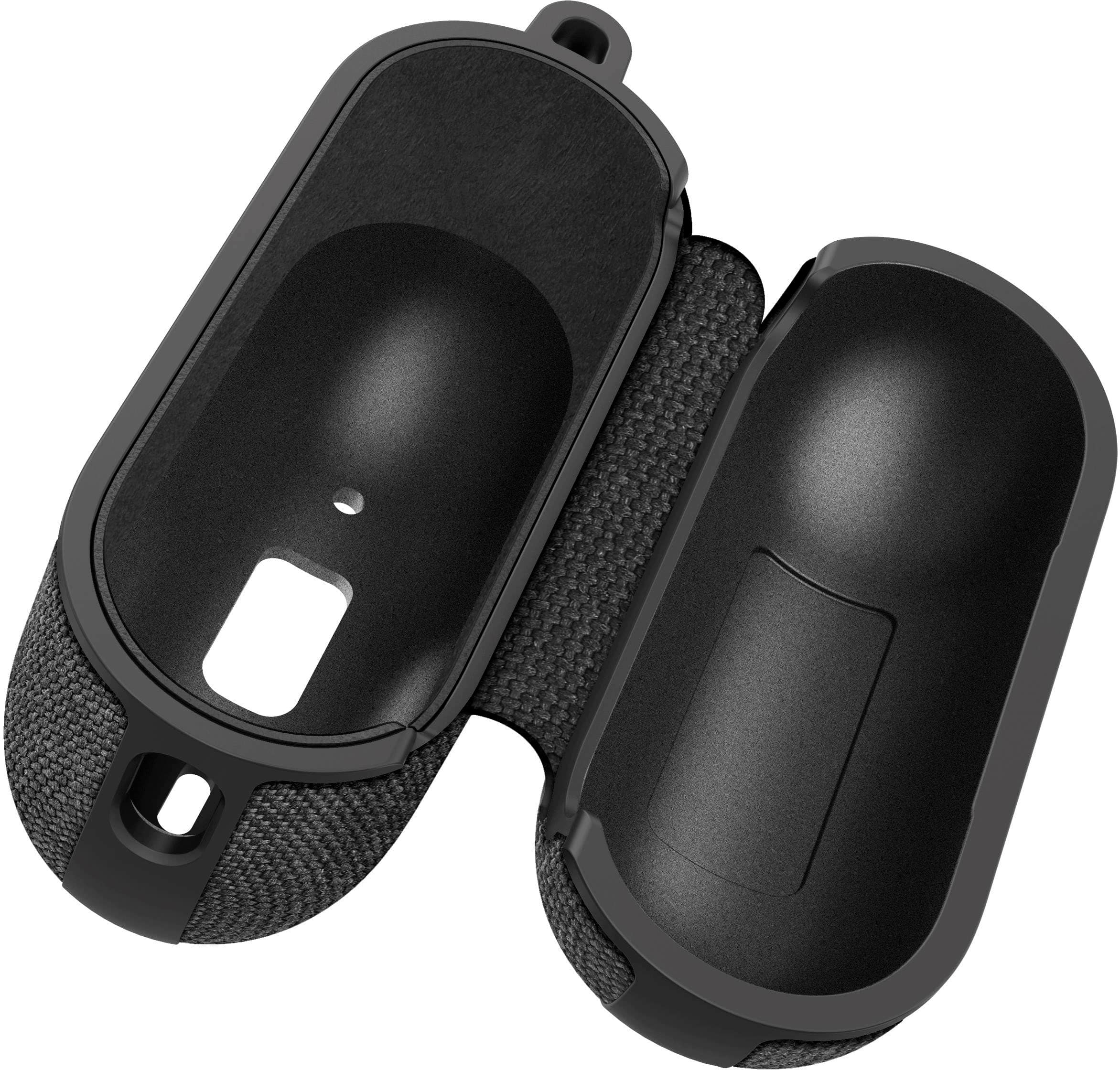 Alt View 15. Spigen - Urban Fit Case for Apple Airpods Pro (2nd generation) - Black.