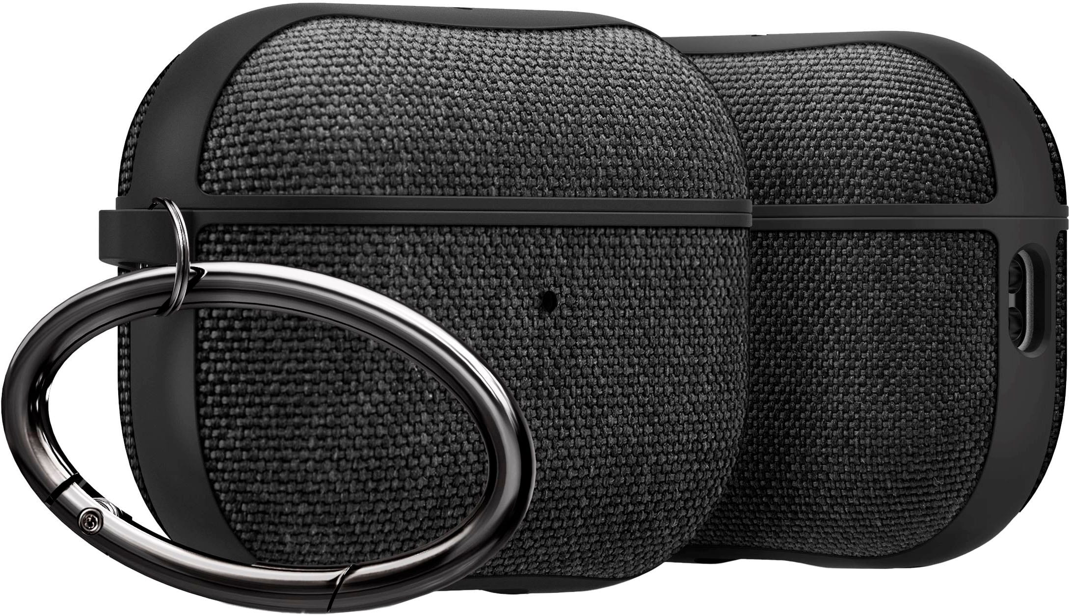 Front. Spigen - Urban Fit Case for Apple Airpods Pro (2nd generation) - Black.