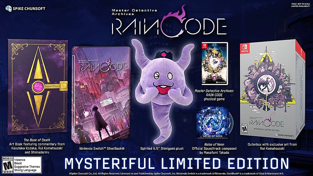 Angle. Spike Chunsoft - Master Detective Archives: RAIN CODE: MYSTERIFUL.