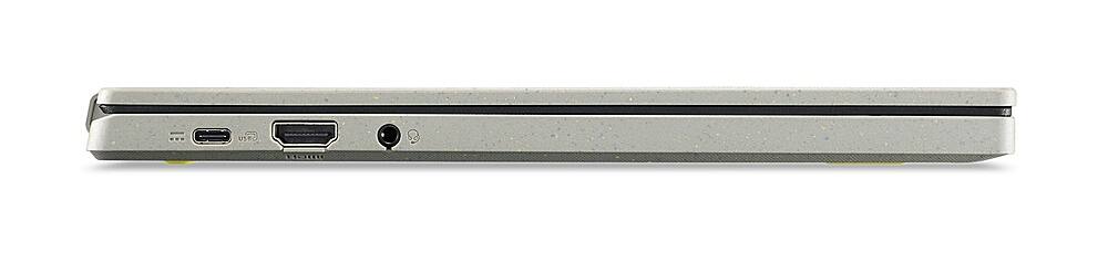 Alt View 10. Acer - Vero 514 Chromebook Green PC Laptop - 14" FHD IPS - Intel Core i3 -1215U - 8GB LPDDRX Memory - 128GB SSD - Gray.