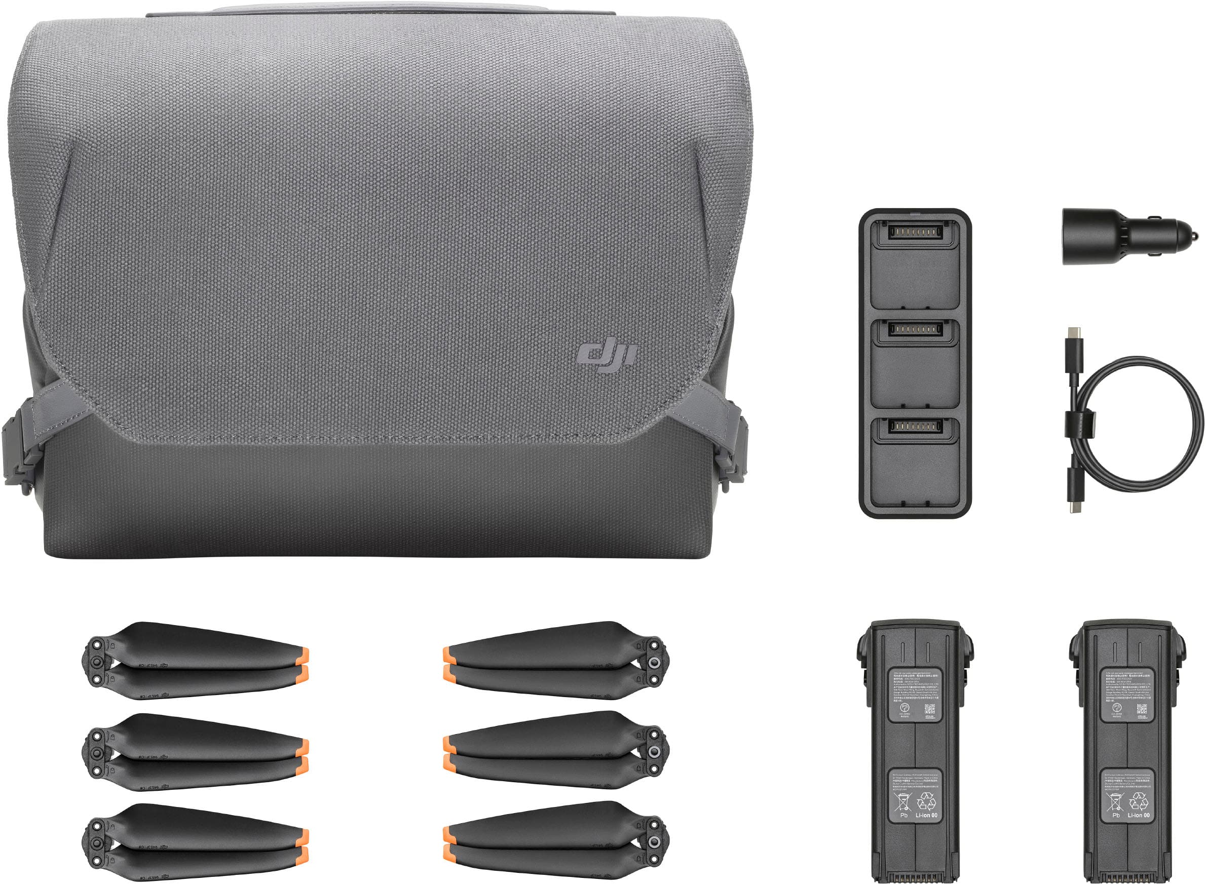 Alt View 11. DJI - Mavic 3 Fly More Kit with 46min Intelligent Flight Battery and Propellers - Gray.