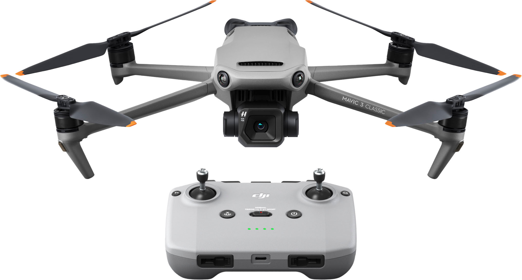 DJI - Mavic 3 Classic Drone and Remote Control - Gray