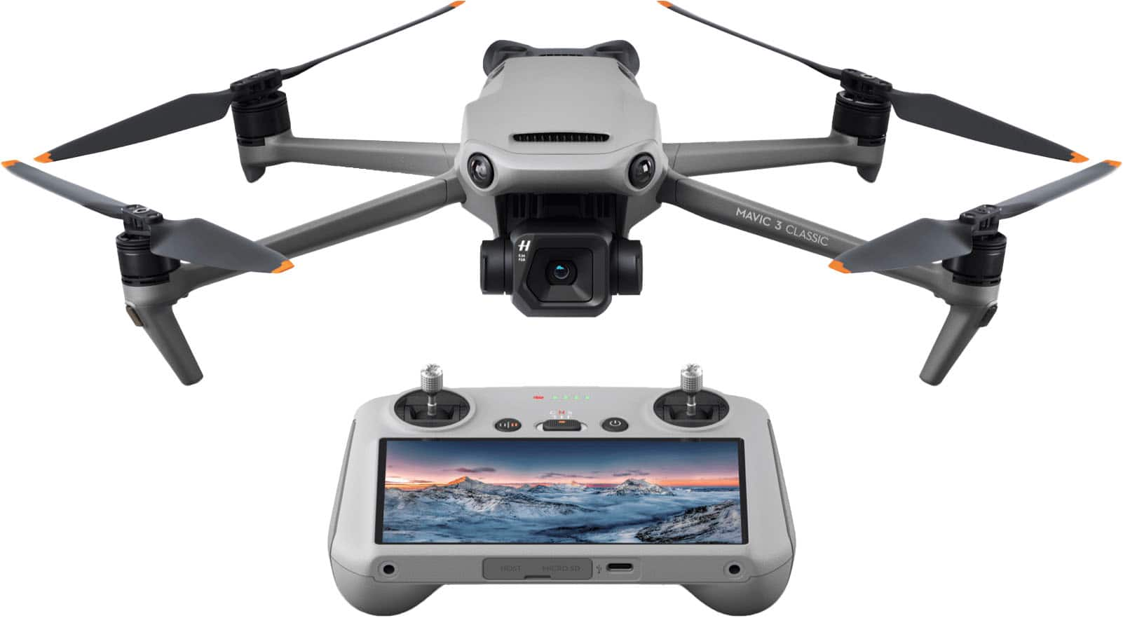 DJI Mavic 3 Classic and Remote Controller with Built-in Screen Gray  .01 - Best Buy