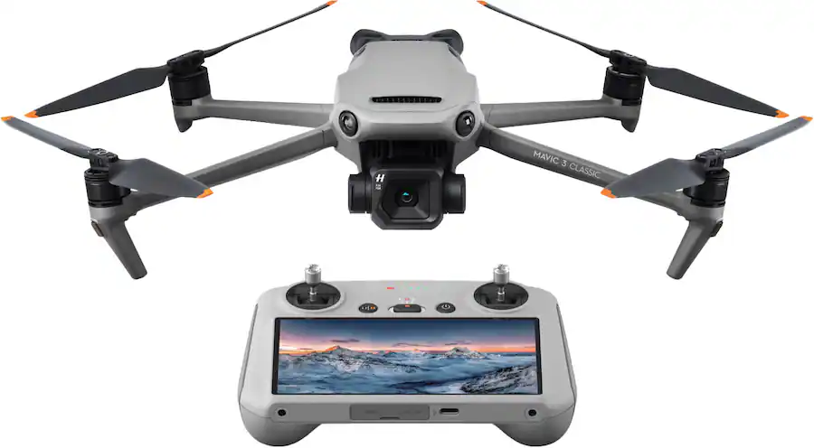 DJI Mavic Classic Drone and Remote Control with Built in Screen